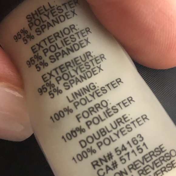 Karl Lagerfeld Open Front Waterfall Blazer Black 14 - Picture 7 of 7